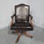 Mahogany Swivel Office Desk Chair, 1920 For Sale - Image 4 of 15