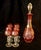 Small Nachtmann Traube Cranberry Brandy Decanter Set - 7 pcs For Sale - Image 11 of 12