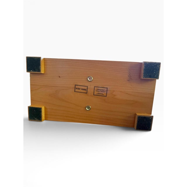 Vintage “Falling Rain” Nature Chimes Rain Box, Handmade in Taiwan, Working For Sale - Image 9 of 10