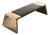 "Amendola" Bench With Bronze, Handcrafted For Sale