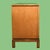 A stunning faux-bamboo and rattan credenza by Ficks Reed, a maker prized for quality rattan furniture. Three cabinet doors...