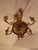 Gold French Empire Gilt Bronze Chandelier For Sale - Image 8 of 11