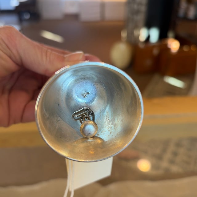 Traditional Early 20th Century Reed and Barton Sterling Hostess Bell For Sale - Image 3 of 3