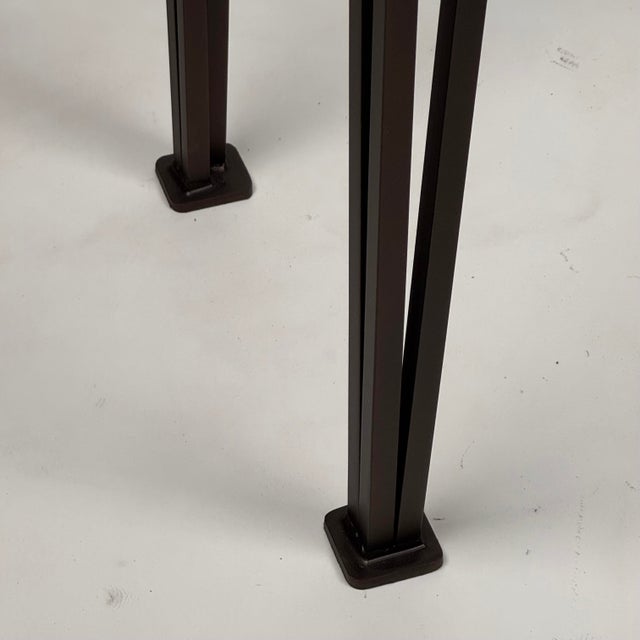 Not Yet Made - Made To Order Long Méandre Bronze and Nero Marquina Console by Design Frères For Sale - Image 5 of 9