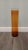 Mid 20th Century Tall Amber Glass Cylinder Vase For Sale - Image 4 of 4