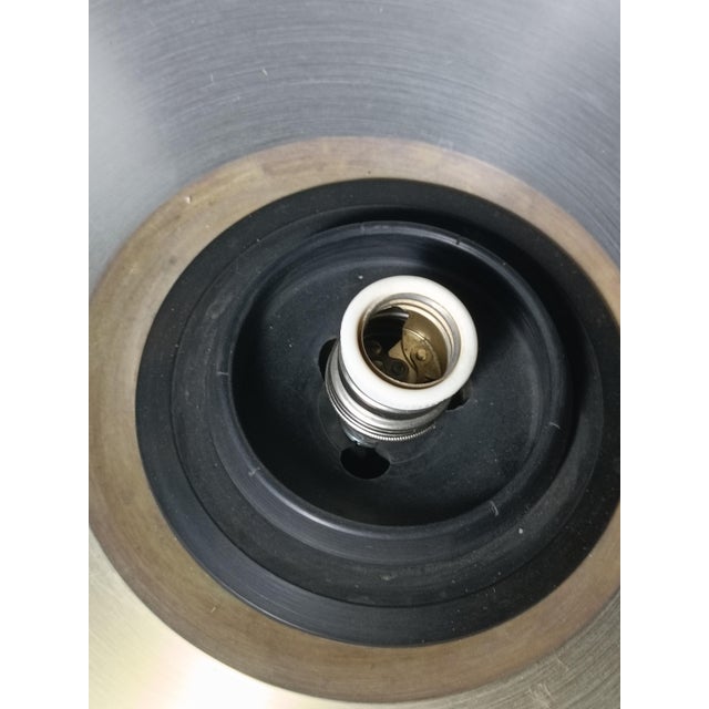 Large Vintage Bowl Lamp, 1970s For Sale - Image 6 of 9