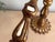 Spanish Florentine Candlesticks - Mirrored Wood, Gilt Gold, Vintage Candle Holders For Sale - Image 6 of 10