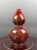 1960s Chinese Vintage Porcelain Vase Old Porcelain Factory Flambé Glaze Porcelain Double-Gourd Vase For Sale - Image 5 of 5