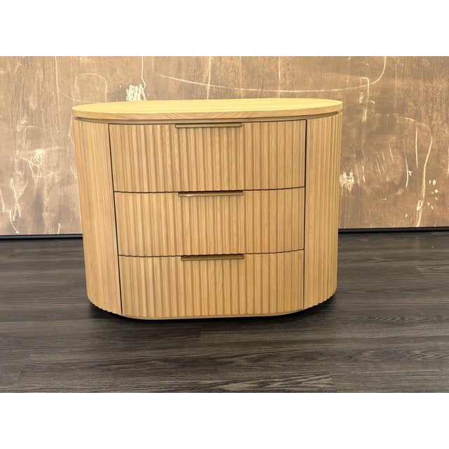 Rh Byron Closed Nightstand – 32" Light Oak | Designed by Harrison & Nicholas Condos For Sale - Image 16 of 18