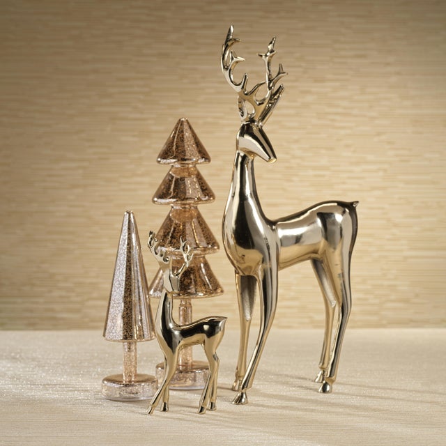 2020s Dorcas Decorative Deer Figurine, Large For Sale - Image 5 of 5