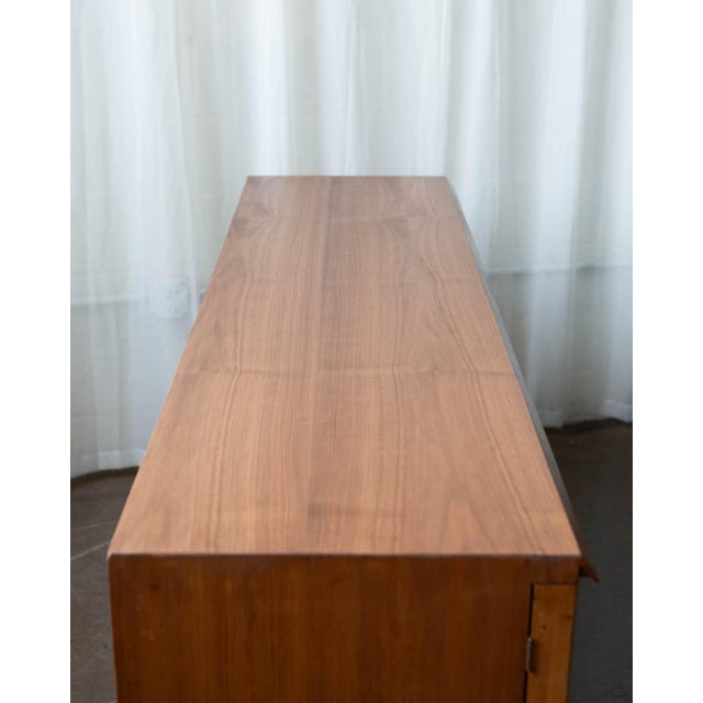 1950s Butternut Diamond-Front Sideboard by Salvatore Bevelacque, Attributed For Sale - Image 15 of 15