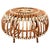 Wood Mid-Century Rattan Stool in style of Franco Albini, 1970s For Sale - Image 7 of 7