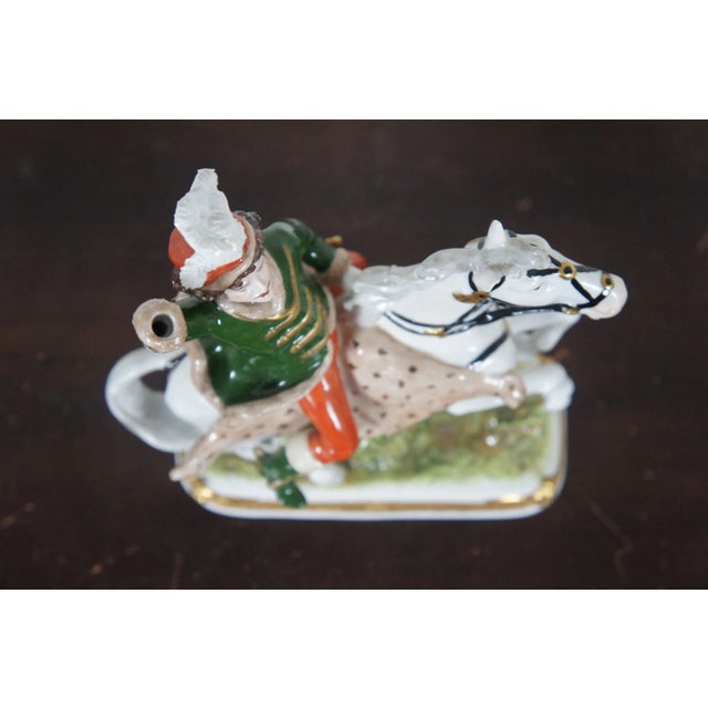 Late 19th Century Antique Kister Porcelain Joachim Murat French Revolution Figurine Statue For Sale - Image 4 of 13