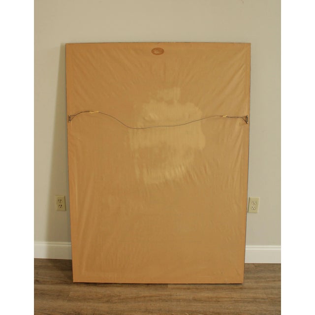 P. Buckley Moss Large Frame Signed Lithograph Winter Scene with Geese For Sale - Image 11 of 13