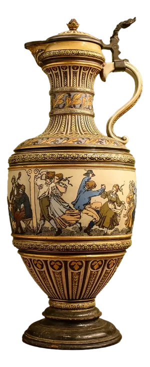 Large German Baluster Mettlach from Villeroy & Boch, 1990s
