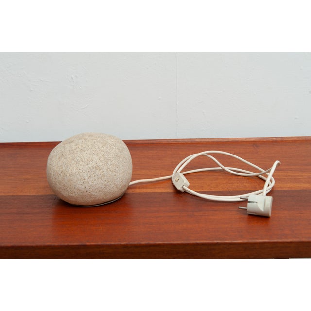 Plastic Moon Rock Table Lamp by André Cazenave for Tecta, 1960s For Sale - Image 7 of 8