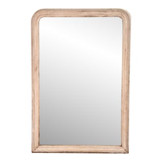 Antique French Stripped Louis Philippe Mirror For Sale