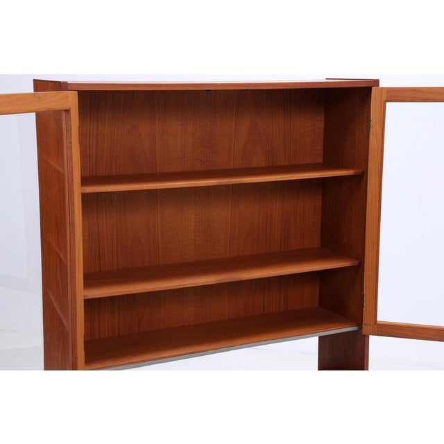 Vintage Teak Display Cabinet, 1960s For Sale - Image 6 of 11