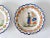 French Country Early Pie Crust Henriot Quimper Plates, a Pair For Sale - Image 3 of 6