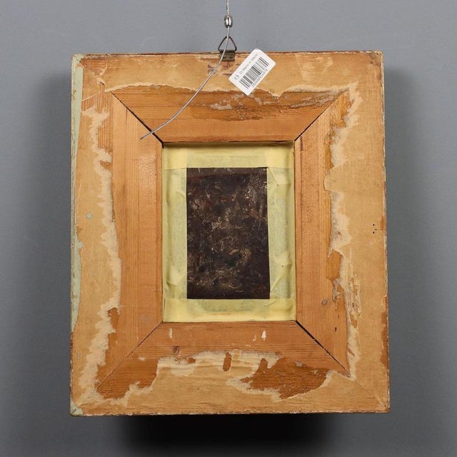 Pietro Scoppetta, Portrait, Oil on Canvas, Framed For Sale - Image 9 of 10