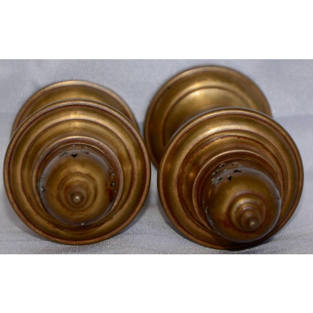 Pair of Gorham Giftware Copper Salt and Pepper Shakers L27 For Sale - Image 9 of 11