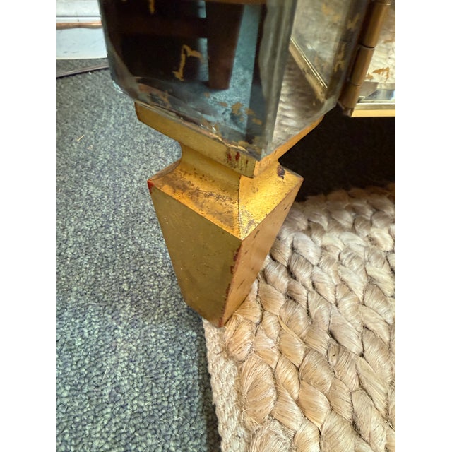 Verre Églomisé Cabinet, Circa 1940's For Sale - Image 4 of 12
