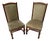 Art Deco Side Chairs in Oak and Macassar Ebony by Willem Penaat, 1917, Set of 2 For Sale