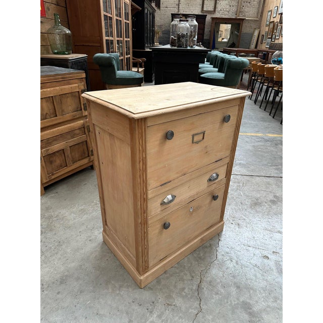 Small Storage Cabinet in Wood For Sale - Image 11 of 11