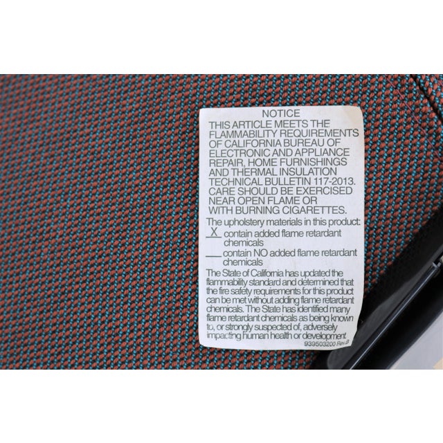 Contemporary Modern Orangebox Bloom Swivel and Tilt Guest Side Chairs - a Pair For Sale - Image 12 of 13