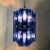 Blue Glass Hanging Lamp from Veca, Italy, 1970s For Sale - Image 13 of 18