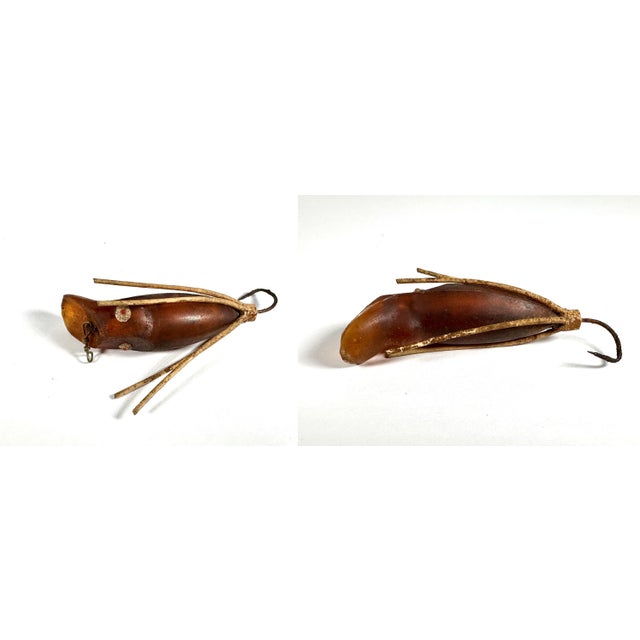 Early 20th Century Limoges Style Ozarks Hillbilly Mug with Fishing Lure For Sale - Image 9 of 10