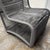 Gray Sunset West Milano Armless Club Chairs, Pair For Sale - Image 8 of 12
