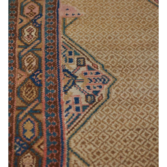 Persian Early 20th Century Antique Circa 1900 Persian Serab Rug For Sale - Image 3 of 8