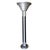 Art Deco 1980s Large Art Deco Revival Machine Age Torchiere Floor Lamp, Pair For Sale - Image 3 of 8