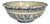 Antique Spongeware Mixing Bowl: Blue Banded Stoneware, 19th Century Americana For Sale