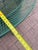 Green Vintage Green Metal Mesh Outdoor Patio Table For Sale - Image 8 of 9