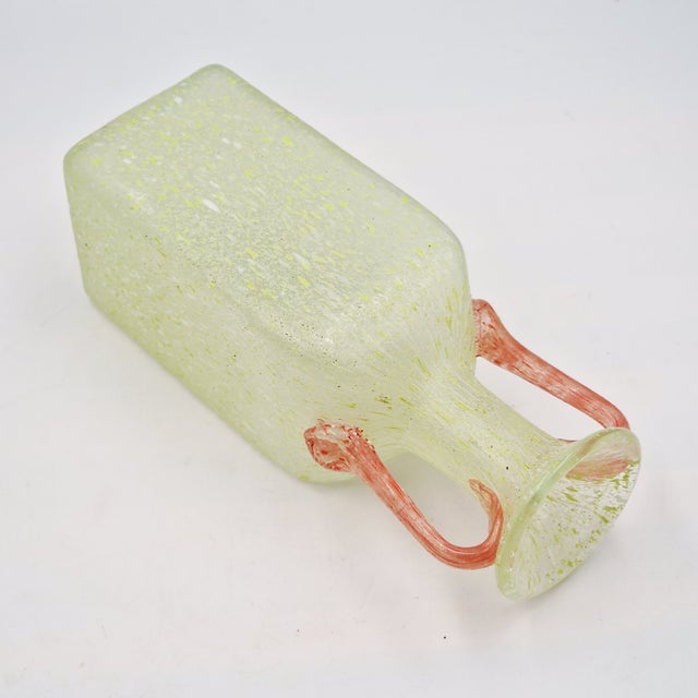 Vintage Murano Scavo Vase, 1970s For Sale - Image 16 of 18