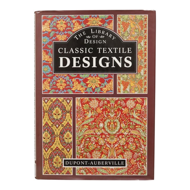 Classic Textile Designs by M. Dupont-Auberville For Sale