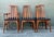 Brown Vintage MCM Niels Koefoed Teak “Eva” Dining Chairs - Set of 6 For Sale - Image 8 of 12
