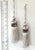2010s Silver Key Tassels With Cut Ruche - a Pair For Sale - Image 5 of 12
