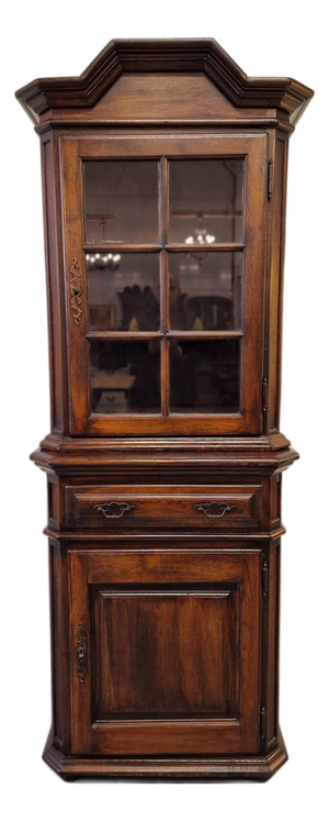 Oak Bookcase with Display