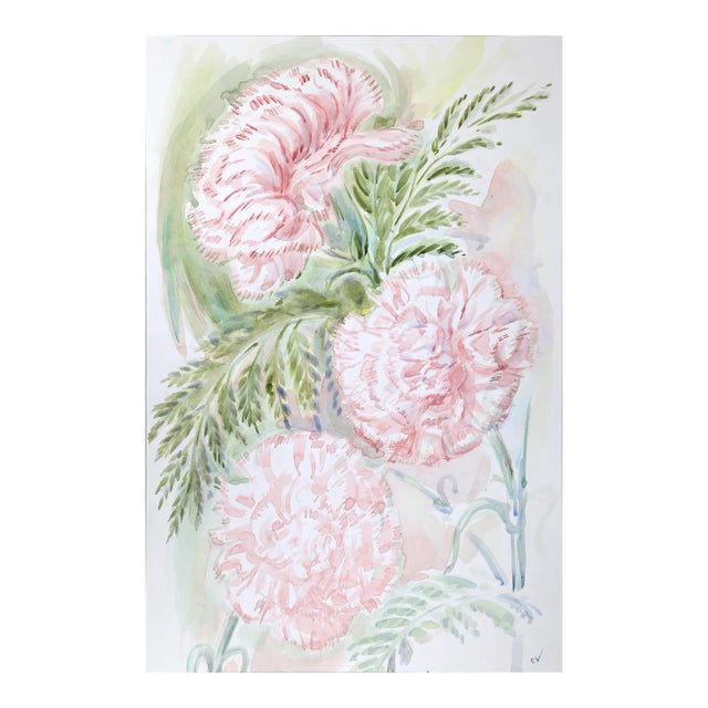 Pink Carnations, Charles Blaze Vukovich For Sale