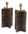 Mica Veneered Table Lamps, in the Manner of Jean-Michel Frank - a Pair For Sale