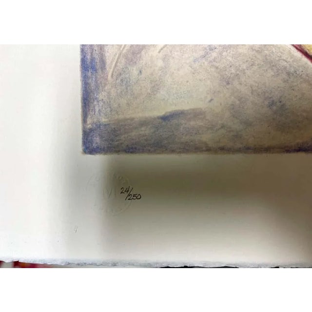 Alexandra Nechita "Spring Love" Signed Lithograph For Sale - Image 4 of 6