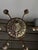 Early 20th Century Italian Silvered Wood and Iron Six-Light Chandelier For Sale - Image 11 of 13