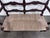 1960s 1960s French Country Natural Rush Bench For Sale - Image 5 of 9