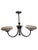 Art Deco Glass Chandelier, Poland, 1930s For Sale - Image 10 of 18