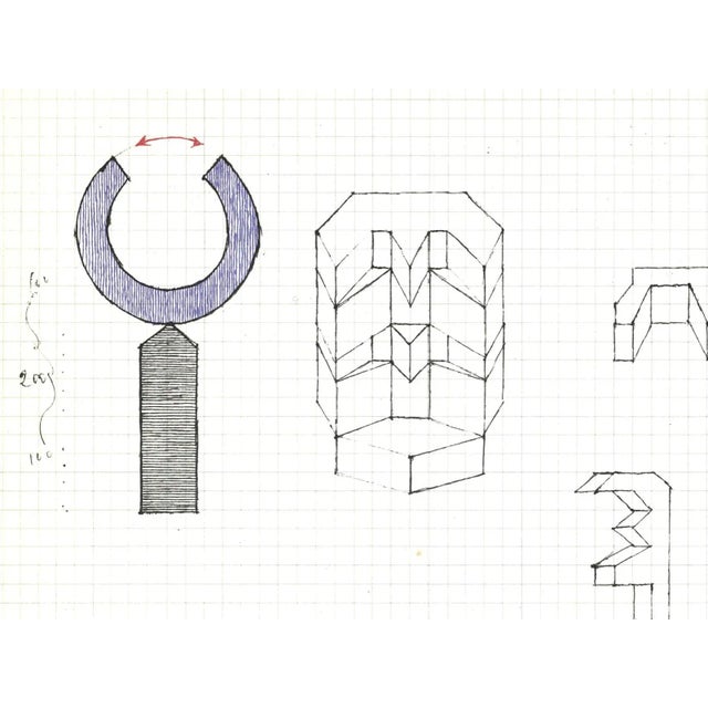 Artist: Alain Le Yaouanc Title: Study IV Year: 1970 Signed: No Medium: Lithograph Paper Size: 15 x 11 inches ( 38.1 x...