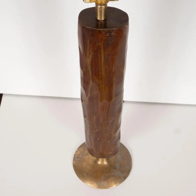 2010s Cast Bronze "Robur" Lamp by Claudio Gonzalez For Sale - Image 5 of 10