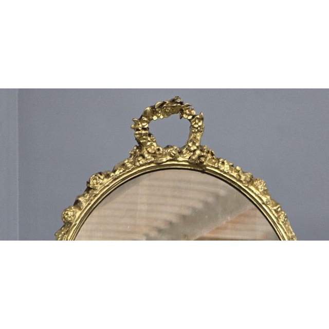 Victorian Gilt Dressing Table Mirror, 1850s For Sale - Image 6 of 16